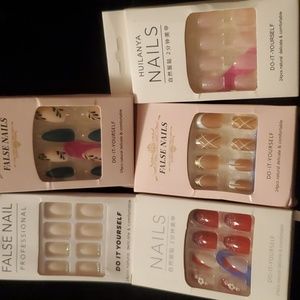 5 Sets on DIY Press on Nails